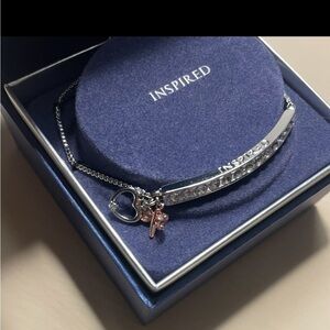Swarovski Bracelet with Dragonfly Charms
